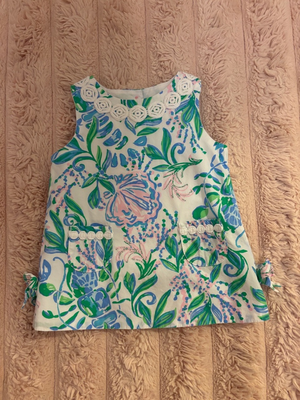 Lilly Pulitzer Shift Dress - Resort White Just a Pinch - Picture 5 of 7